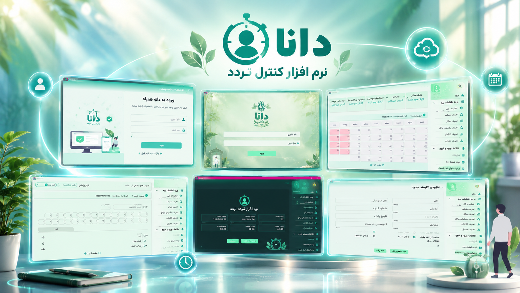 نرم افزار کنترل کارکرد دانا
